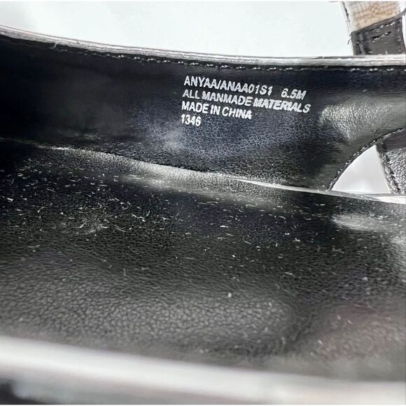 Steve Madden Women's Silver Anyaa  Slingback Double Strap Flats Metallic Size 6. - Picture 9 of 10